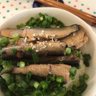 オイルサーディン丼